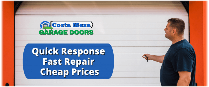 Garage Door Off Track in Costa Mesa, CA